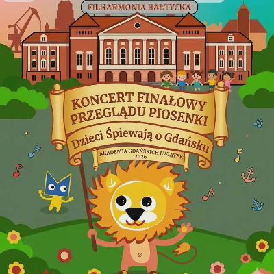 Link do opisu wydarzenia: Koncert Finałowy Przeglądu Piosenki Dzieci śpiewają o Gdańsku 