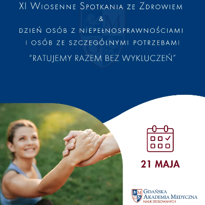 Link do opisu wydarzenia: XI Wiosenne Spotkania ze Zdrowiem & DOzN i Szczególnymi Potrzebami (
