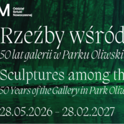 Link do opisu wydarzenia: Zapraszamy na wernisaż wystawy Rzeźby wśród zieleni. 50 lat galerii w Parku Oliwskim