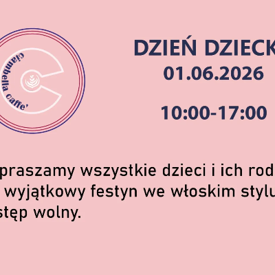Link do opisu wydarzenia: Dzień Dziecka z Ciambellą 