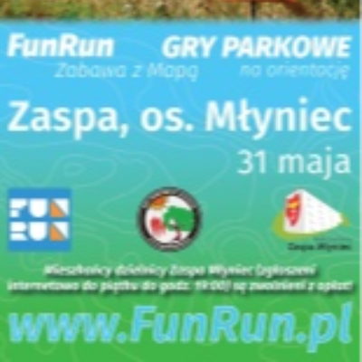 Link do opisu wydarzenia: FunRun Zabawa z Mapą - Gry Parkowe na Orientację Zaspa Młyniec