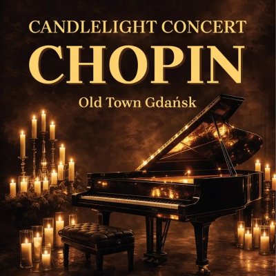 Link do opisu wydarzenia: Candlelight Chopin Concert Old Town Gdańsk 