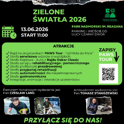 Link do opisu wydarzenia: Zielone Światła - Przyłącz się do nas! 