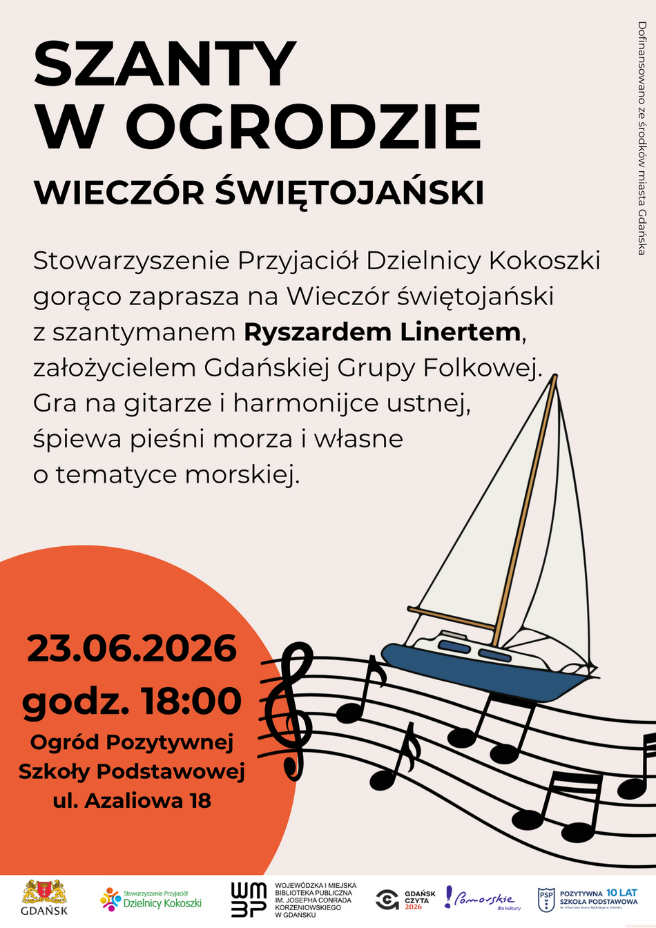 Link do opisu wydarzenia: Szanty w ogrodzie