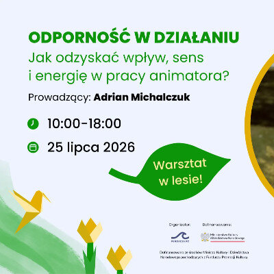 Link do opisu wydarzenia: Leśny warsztat: Odporność w działaniu 