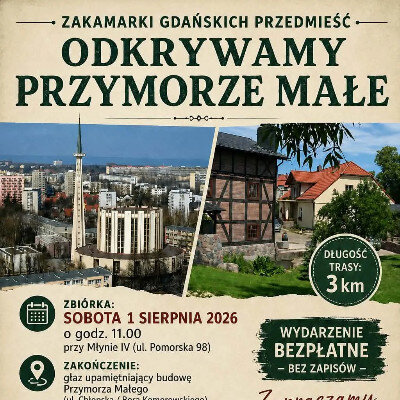 Link do opisu wydarzenia: Spacer: Odkrywamy Przymorze Małe 