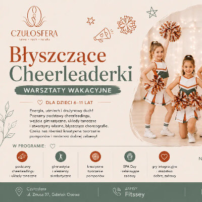Link do opisu wydarzenia: Warsztaty wakacyjne - Roztańczone TikTokerki 