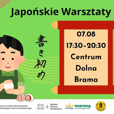 Link do opisu wydarzenia: Japońskie Warsztaty Kulinarne z Mahjong Kaszëbë - edycja onigiri i daifuku 