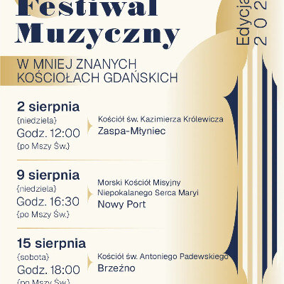 Link do opisu wydarzenia: Pomorski Festiwal Muzyczny 