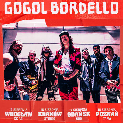 Link do opisu wydarzenia: Gogol Bordello 