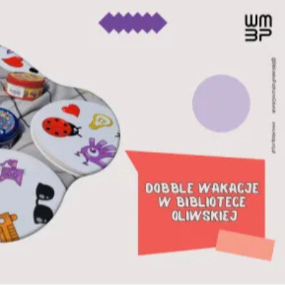 Link do opisu wydarzenia: Dobble Wakacje - planszówkowe szaleństwo 