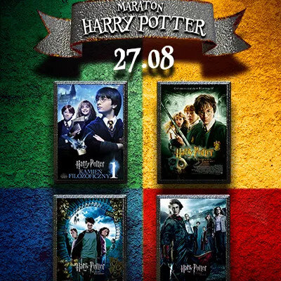 Link do opisu wydarzenia: Maraton Harry Potter cz. 1-4 