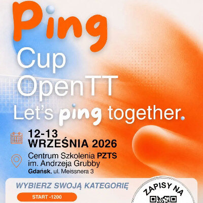 Link do opisu wydarzenia: Ping Cup OpenTT 