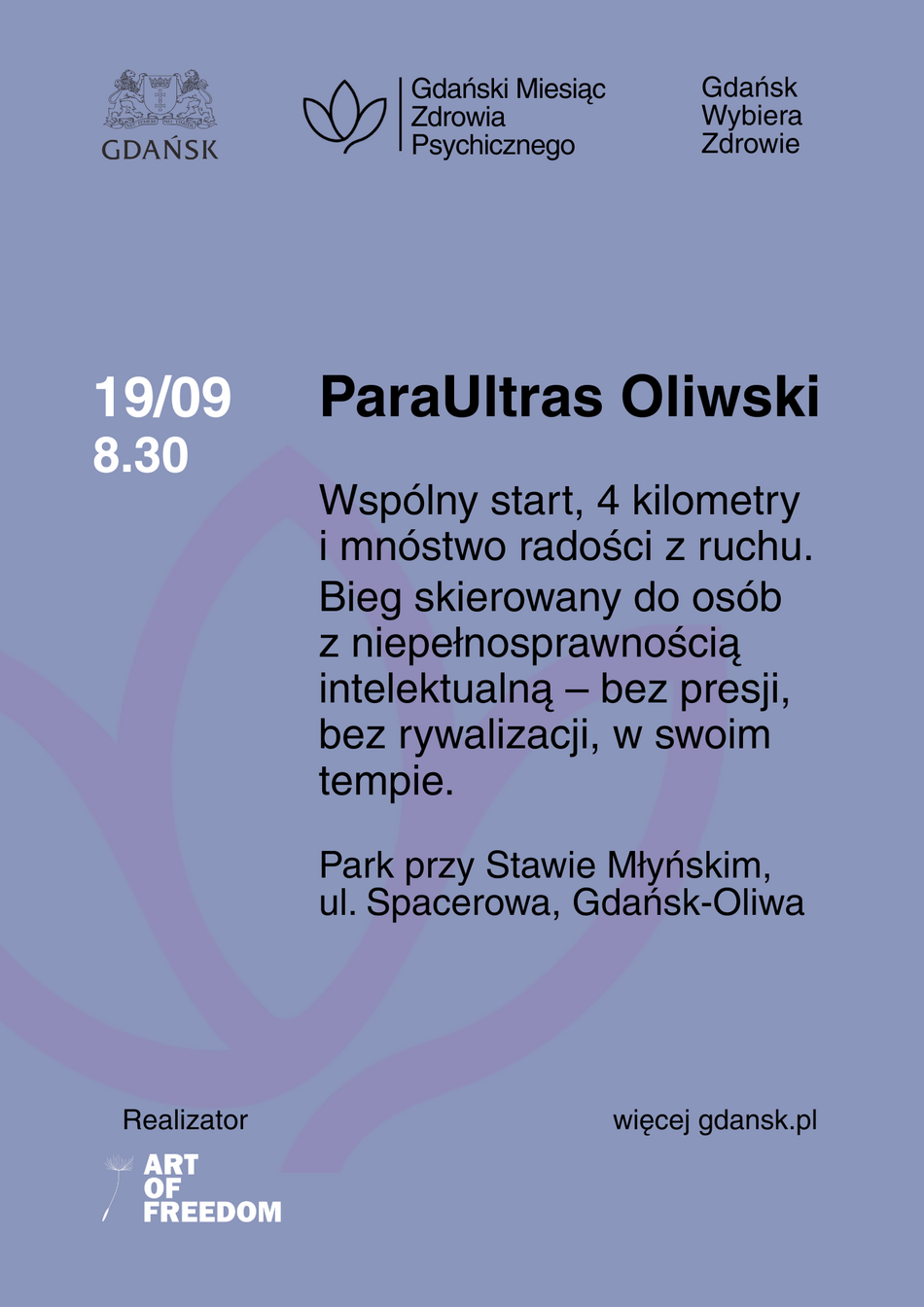 Link do opisu wydarzenia: ParaUltras Oliwski