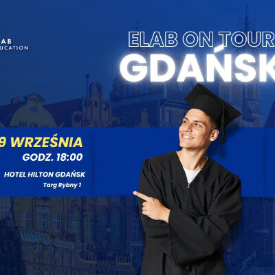 Link do opisu wydarzenia: Elab on Tour Gdańsk - Studia za granicą 
