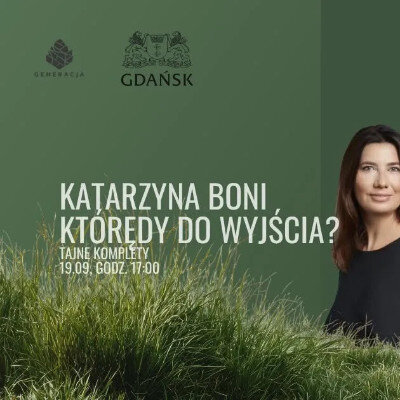 Link do opisu wydarzenia: Literatura na zielonym - Katarzyna Boni 