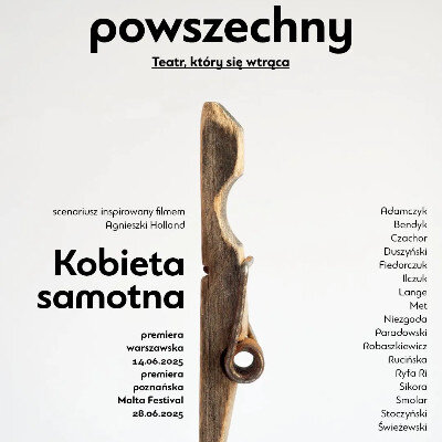 Link do opisu wydarzenia: Kobieta samotna - spektakl gościnny 