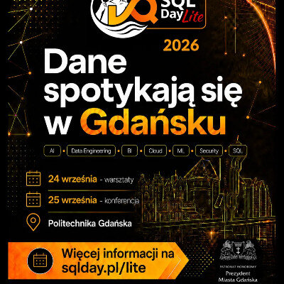 Link do opisu wydarzenia: SQLDay Lite 2026 Gdańsk