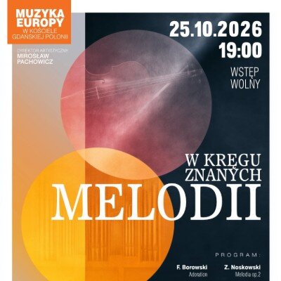 Link do opisu wydarzenia: Muzyka Europy w kościele gdańskiej Polonii 