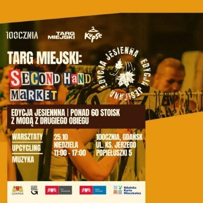 Link do opisu wydarzenia: Targ Miejski: Second Hand Market 
