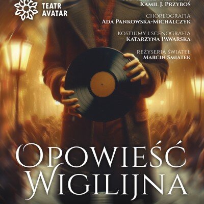 Link do opisu wydarzenia: Spektakl Teatru Avatar „Opowieść Wigilijna” w Gdańskim Teatrze Szekspirowskim