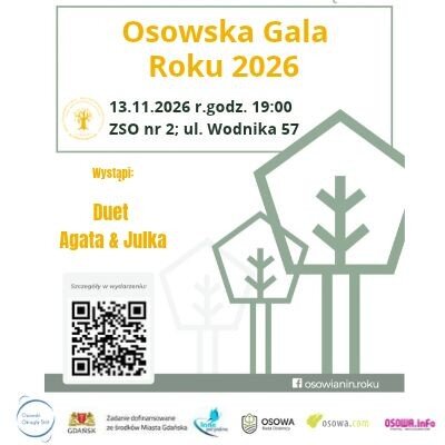 Link do opisu wydarzenia: Osowska Gala Roku 2026